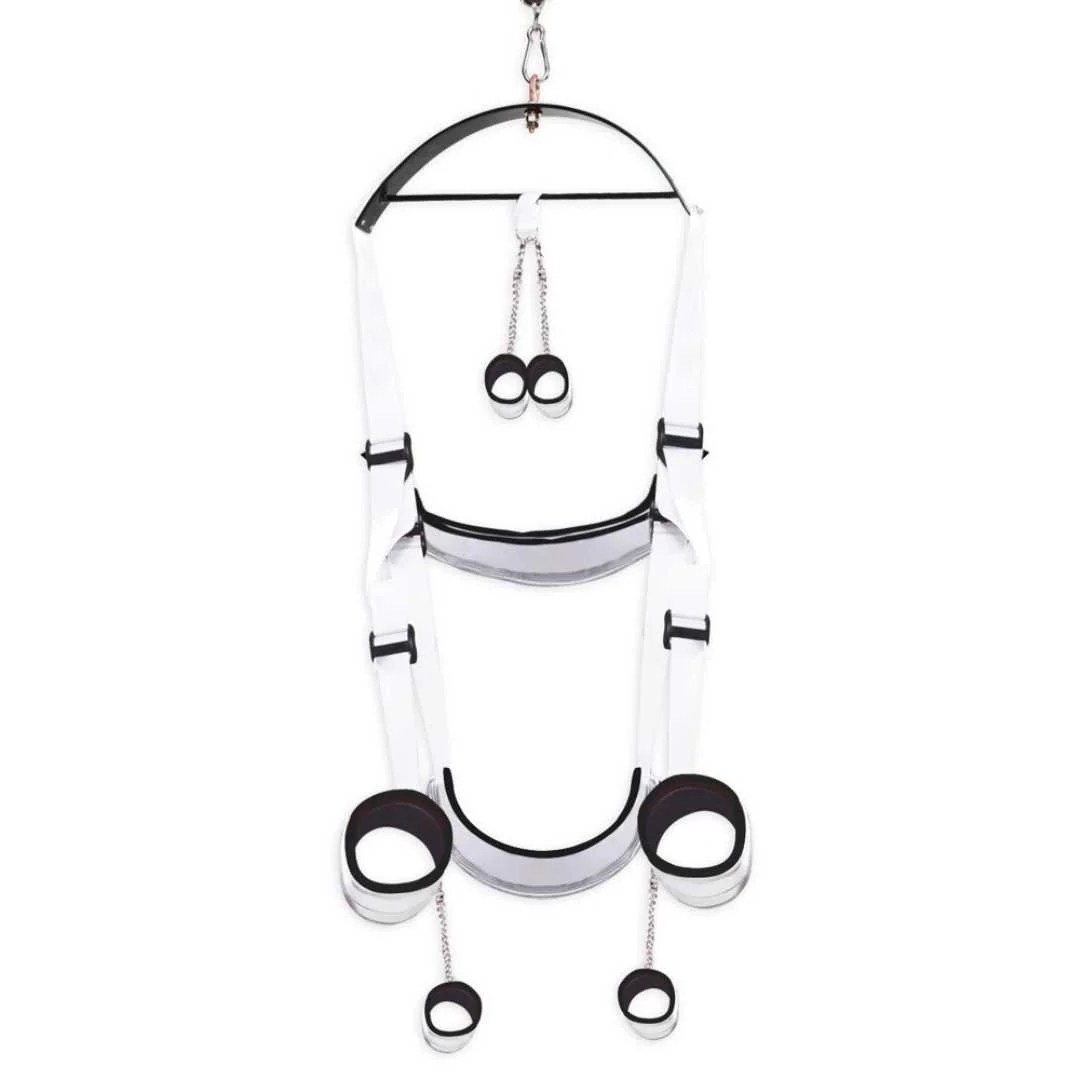 Liebesschaukel „Fantasy Bondage Swing“ mit Hand- & Fußfesseln