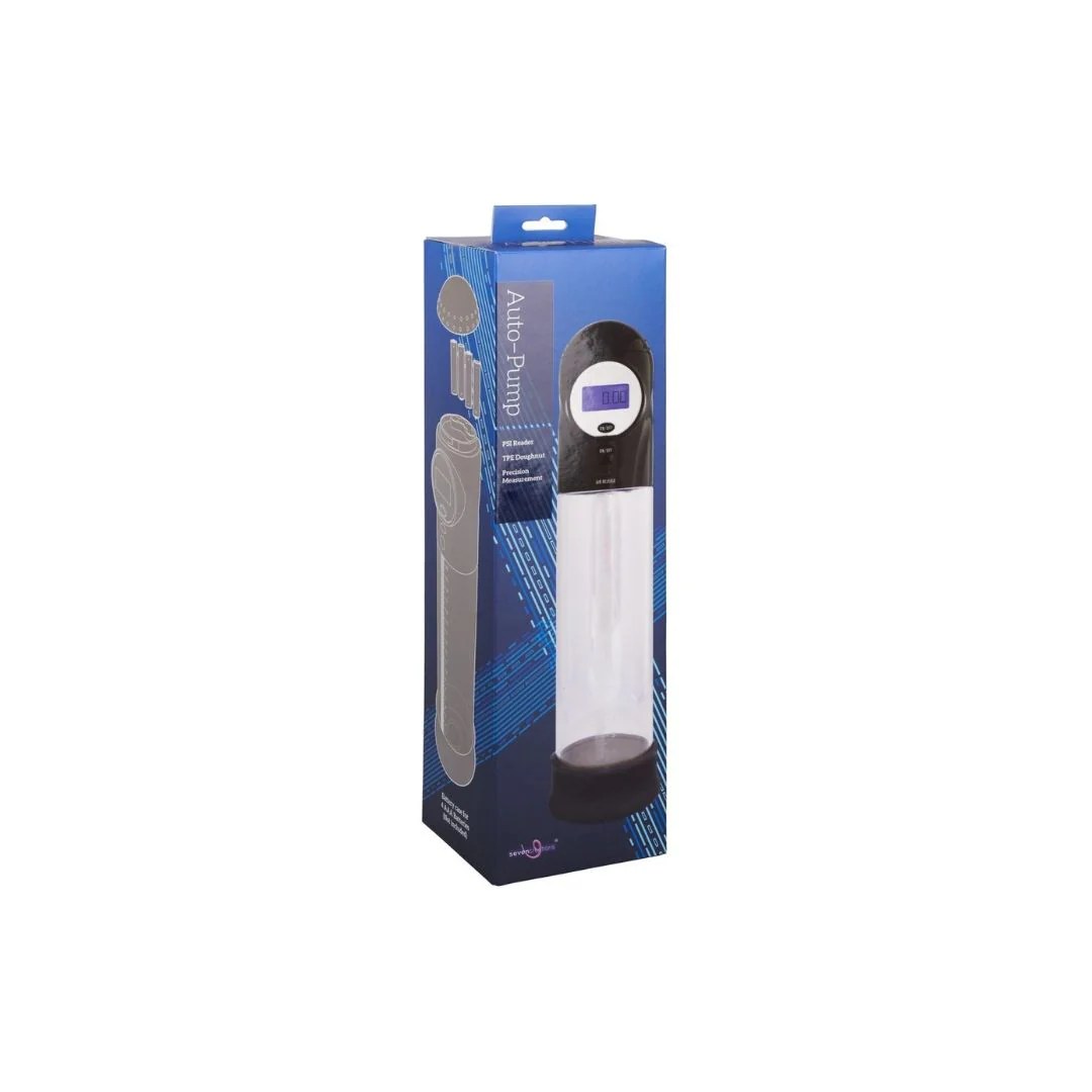 Penispumpe „Auto Pump“ mit Mess-Skala