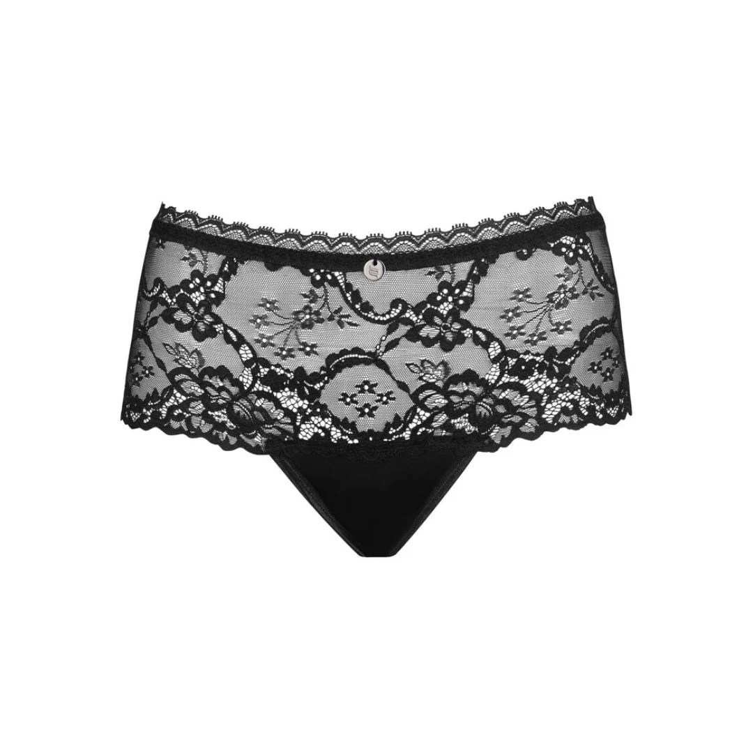 High Waist String „Raquelia“ aus Spitze mit blickdichtem Schritt