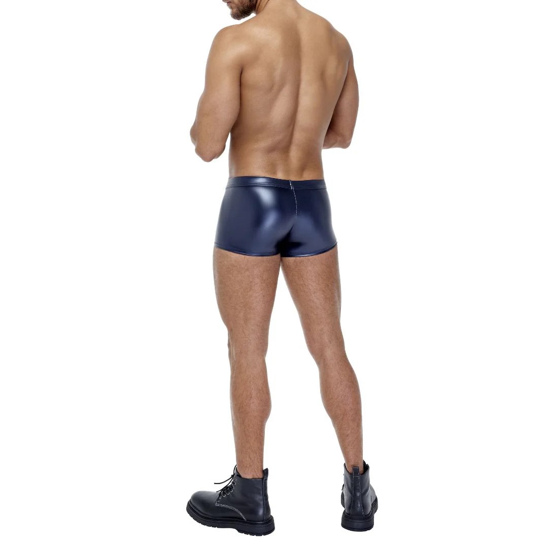 Pants im Blue Metallic-Mattlook