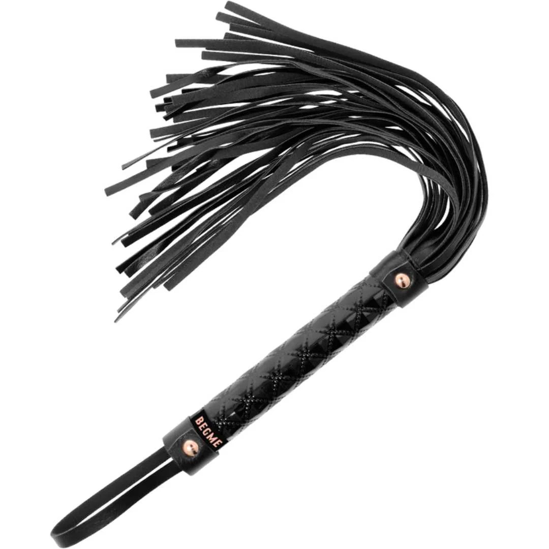 Flogger mit Rosé-Gold Details