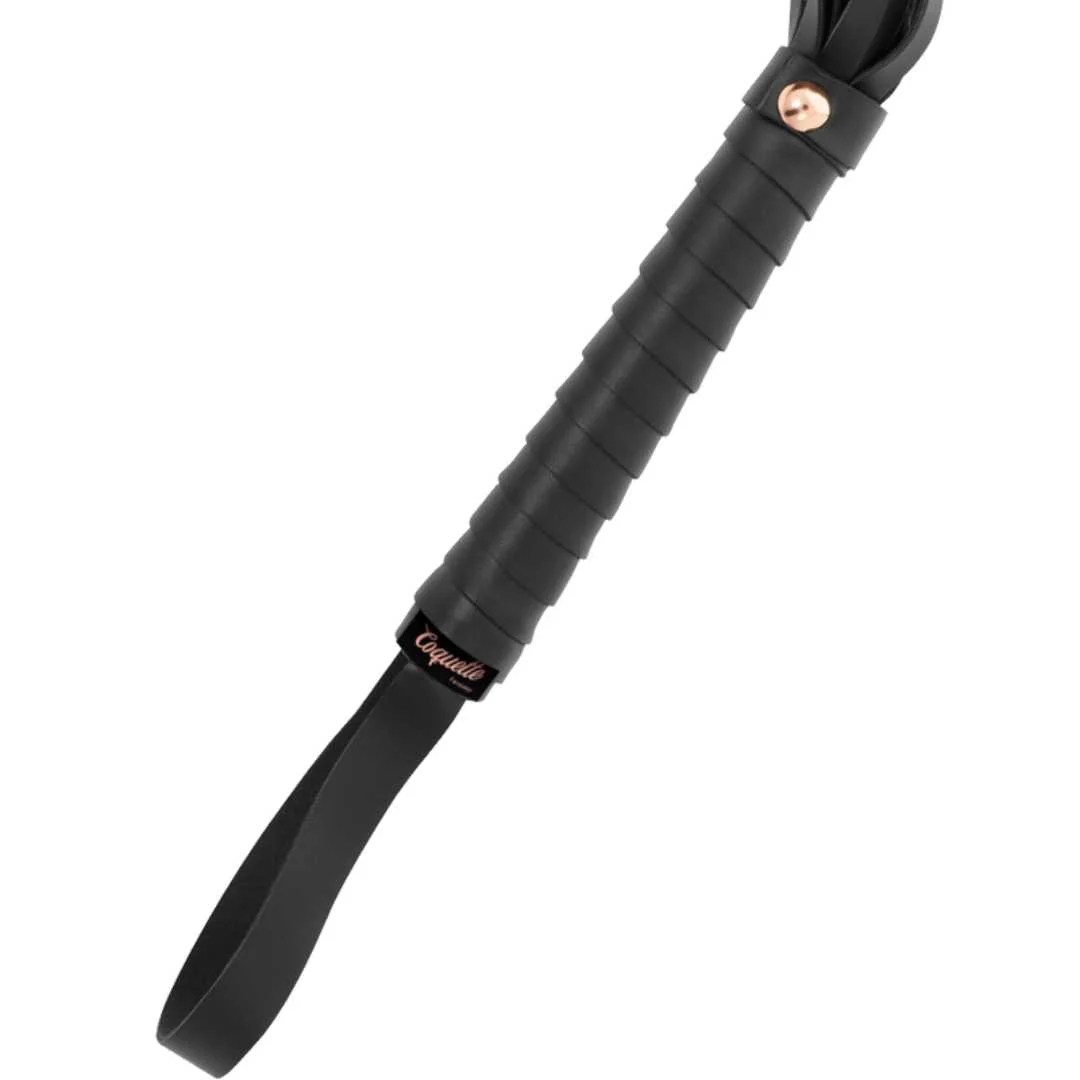 Flogger „Pleasure Flogger“ mit Gold Details