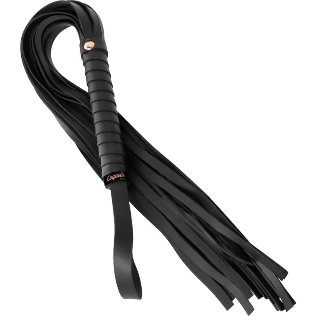 Flogger „Pleasure Flogger“ mit Gold Details
