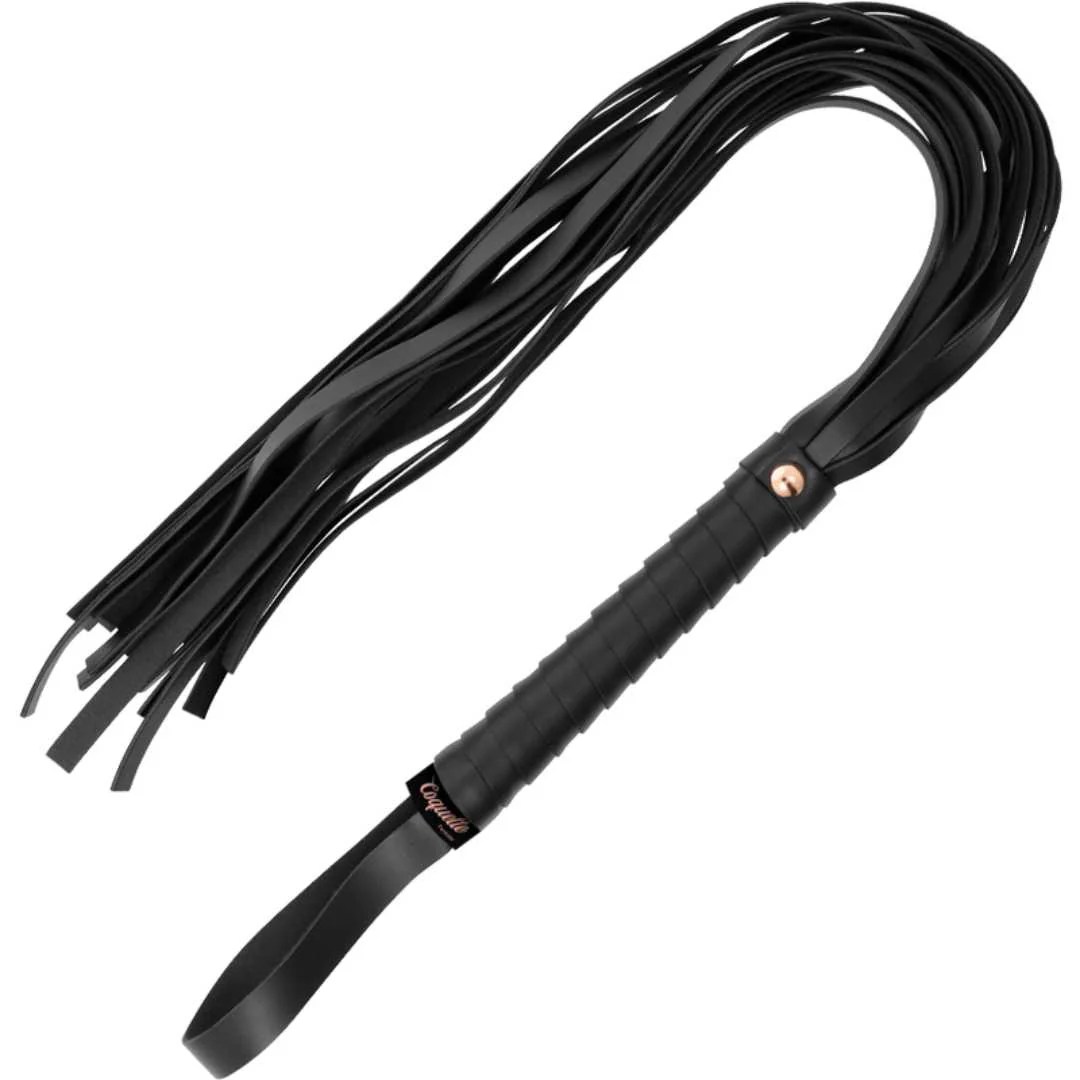 Flogger „Pleasure Flogger“ mit Gold Details