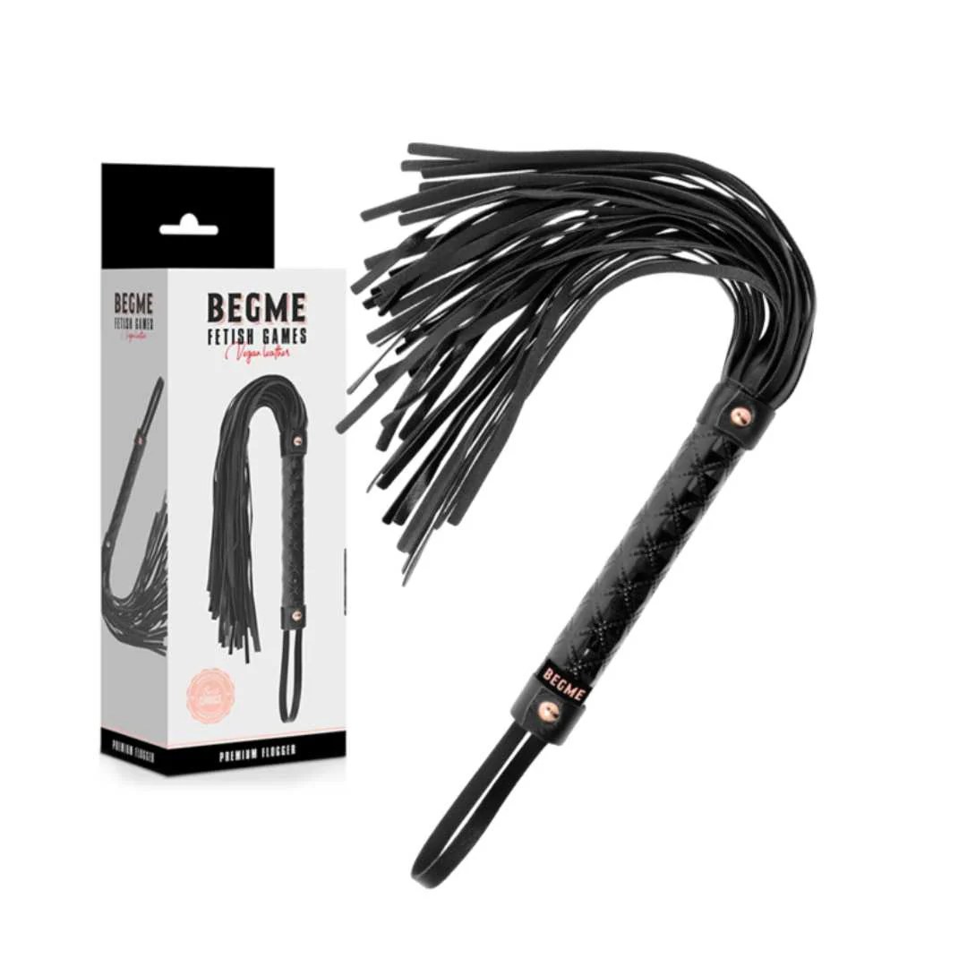 Flogger mit Rosé-Gold Details