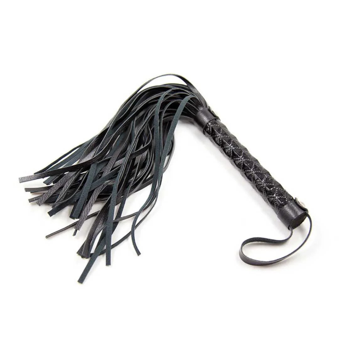 Flogger mit Diamantmuster Griff