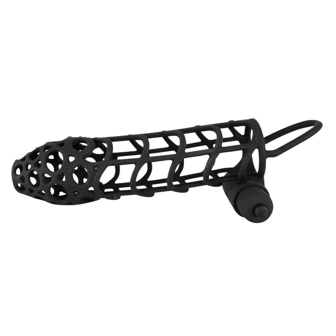 Penishülle mit Hodenring und Vibro-Bullet