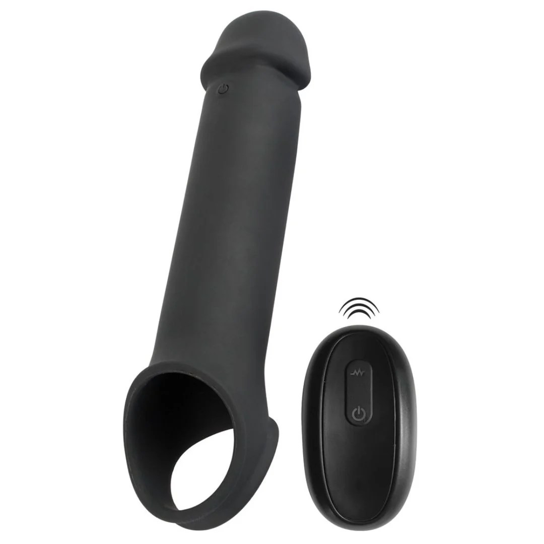 Penishülle „RC Penis Extension“ mit 10 Vibrationsmodi