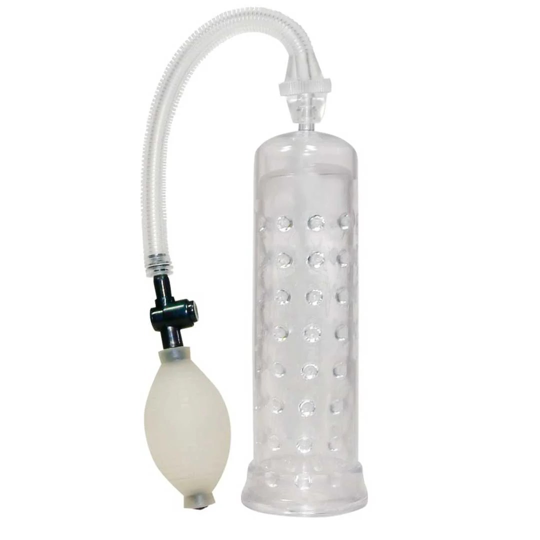 Penispumpe „Horny Dots“ mit Pumpball