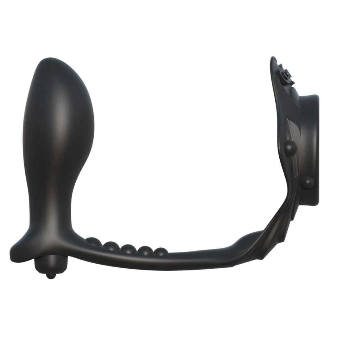 Penisring mit Analplug 