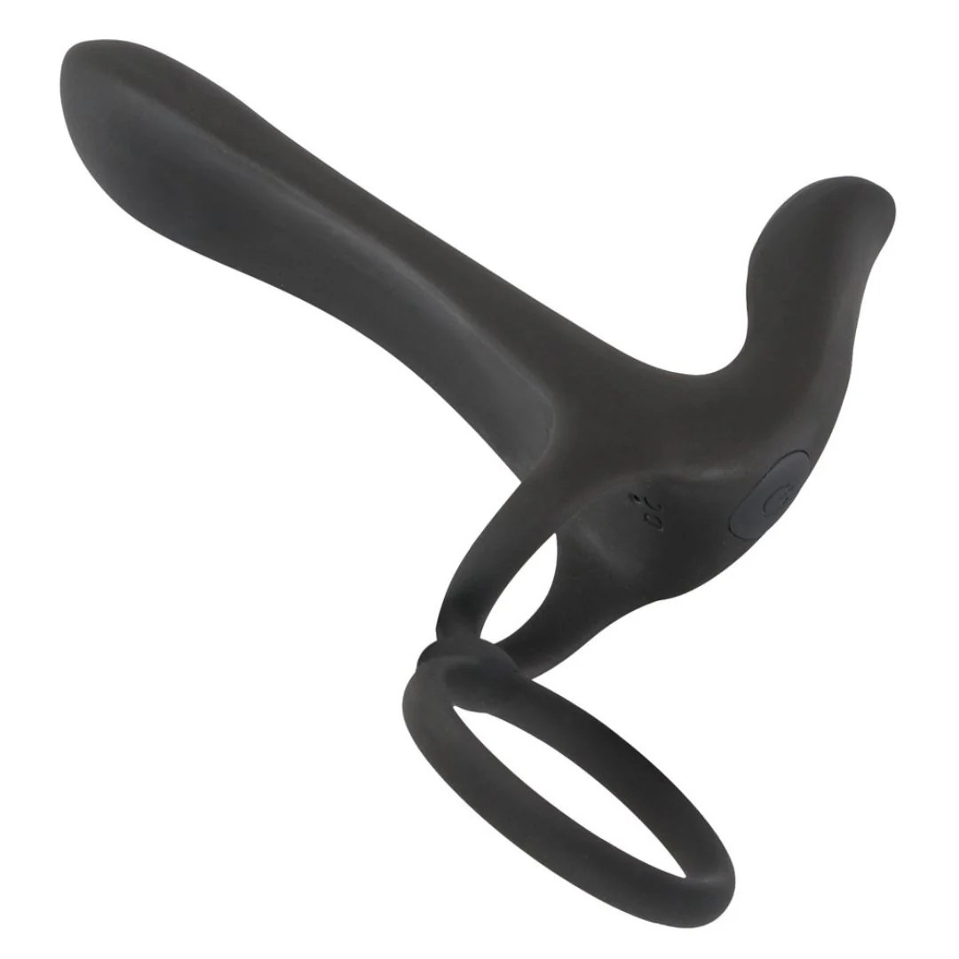 Paarvibrator „Couple%27s Vibrator“ mit Penis-/Hodenring und Klitorisstimulator