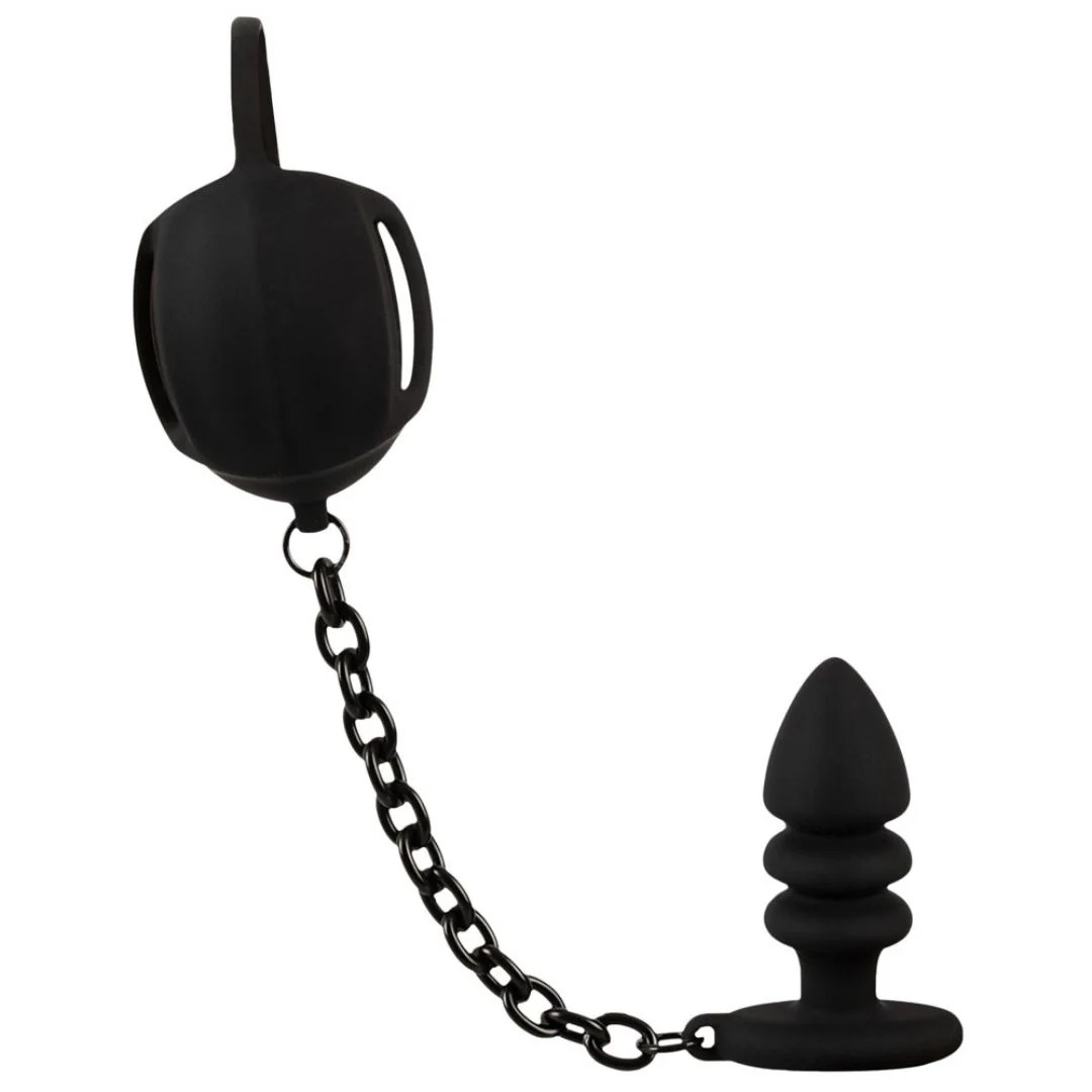 Hodenkäfig mit Analplug