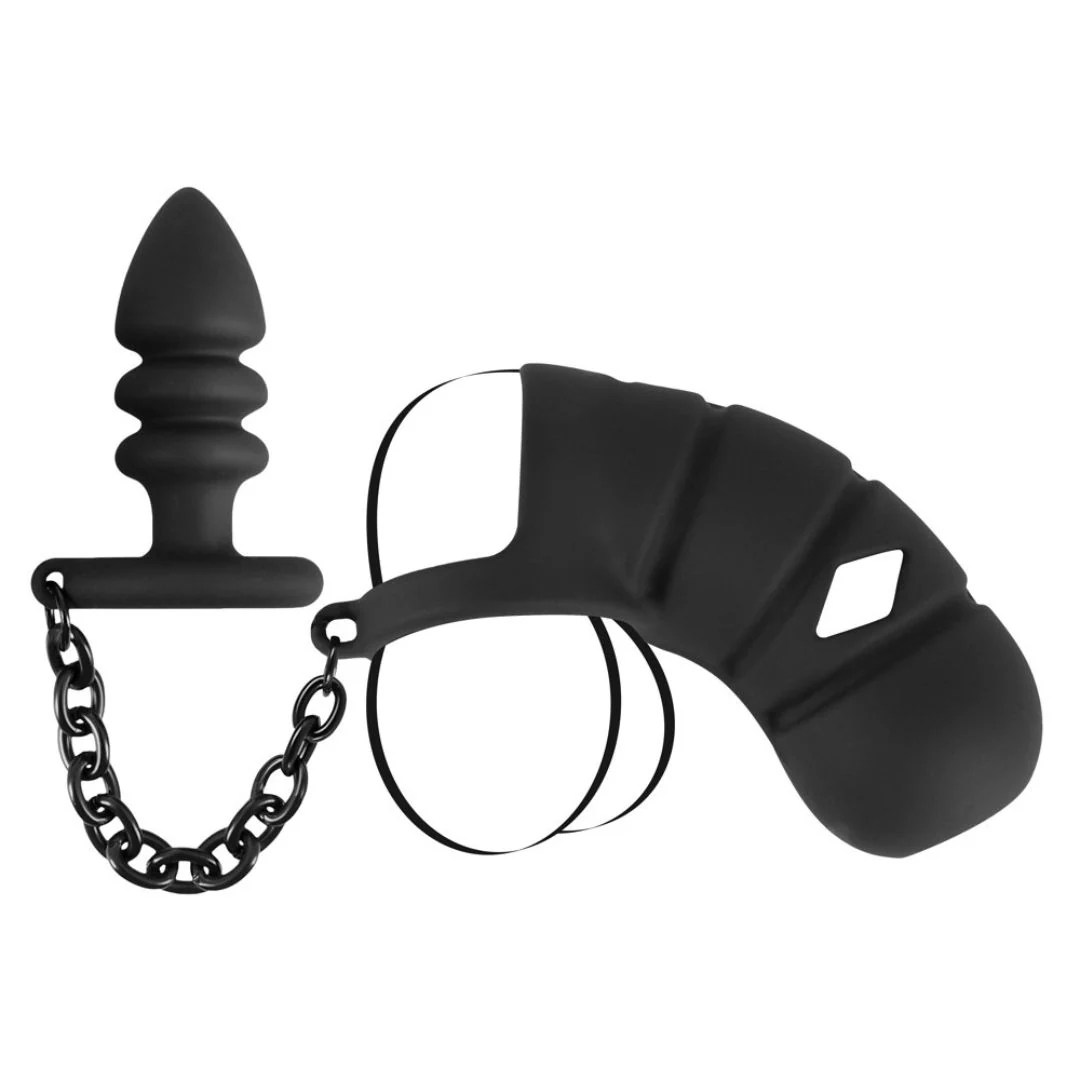 Peniskäfig mit Analplug