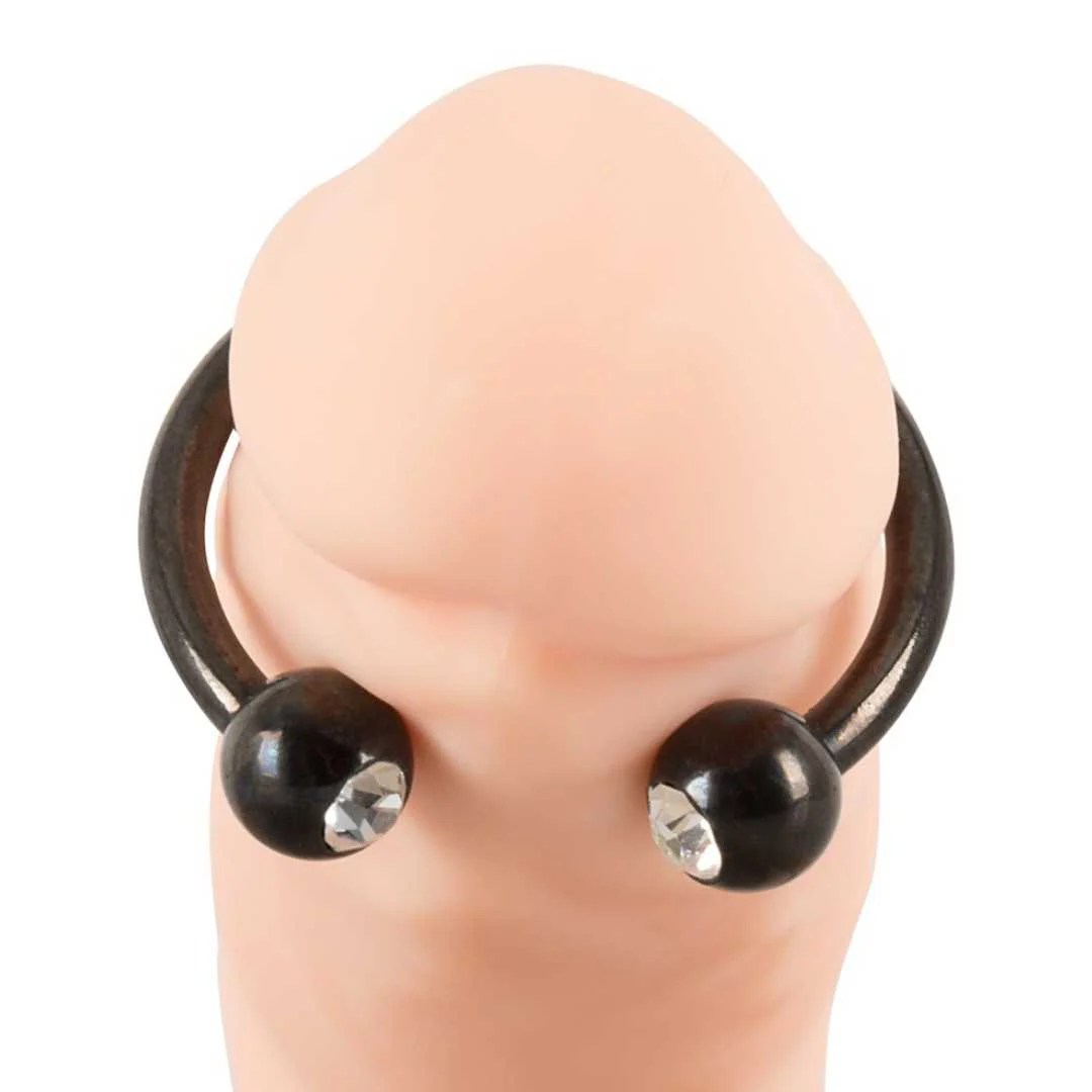 Eichelring mit Schmuck-Kugeln