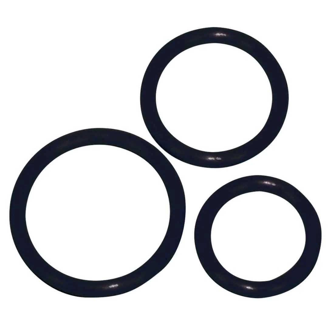 Penisringset „Silicone cock ring set“
