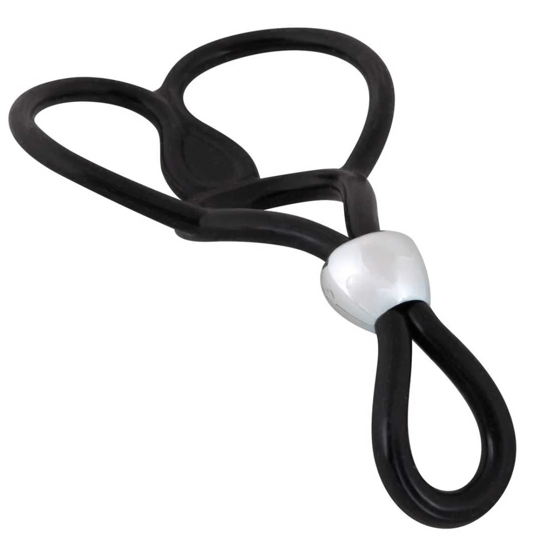 Penisring „Triple Ball/Cock Ring“ mit Hodenring