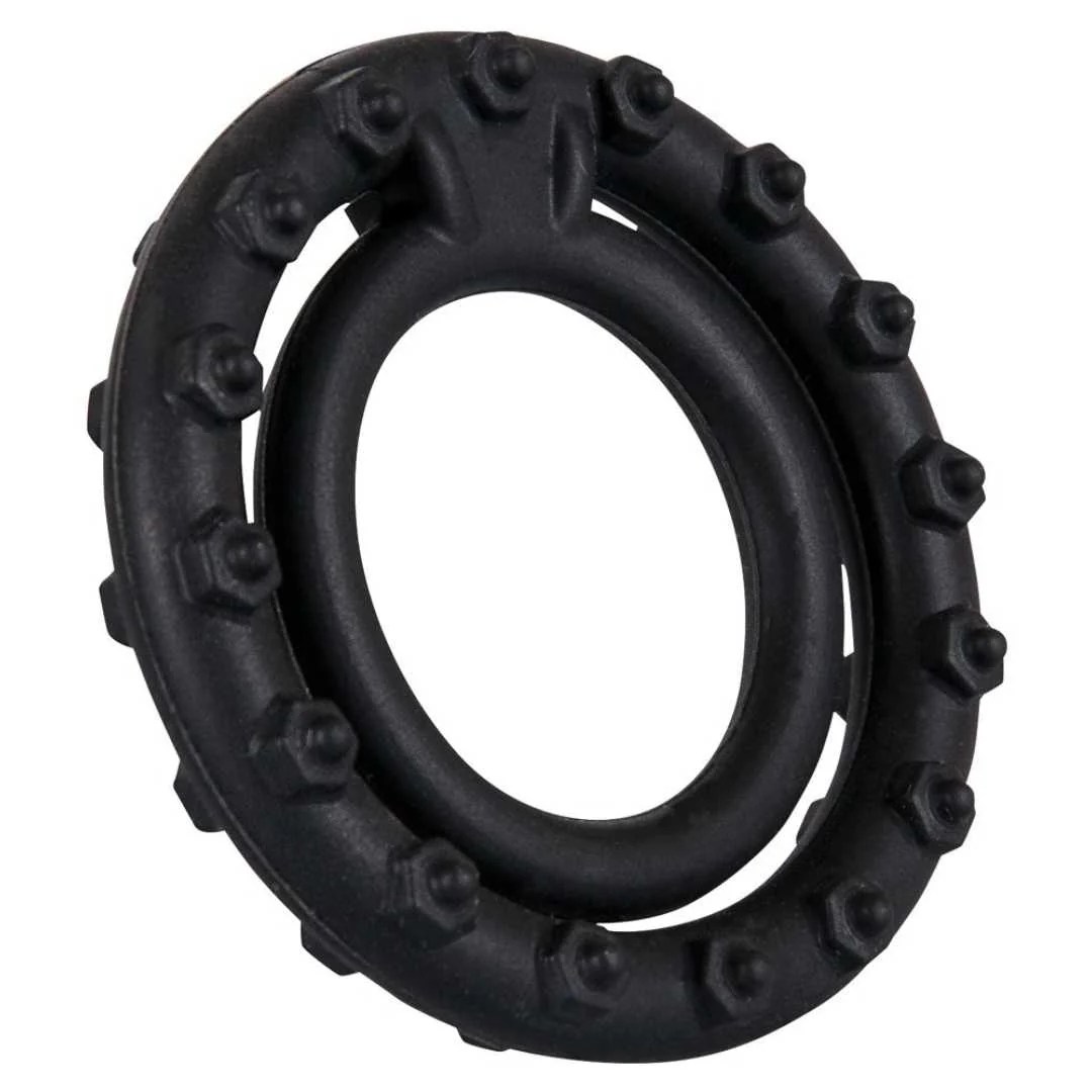 Penisring „Steely Cockring“ mit Hodenring