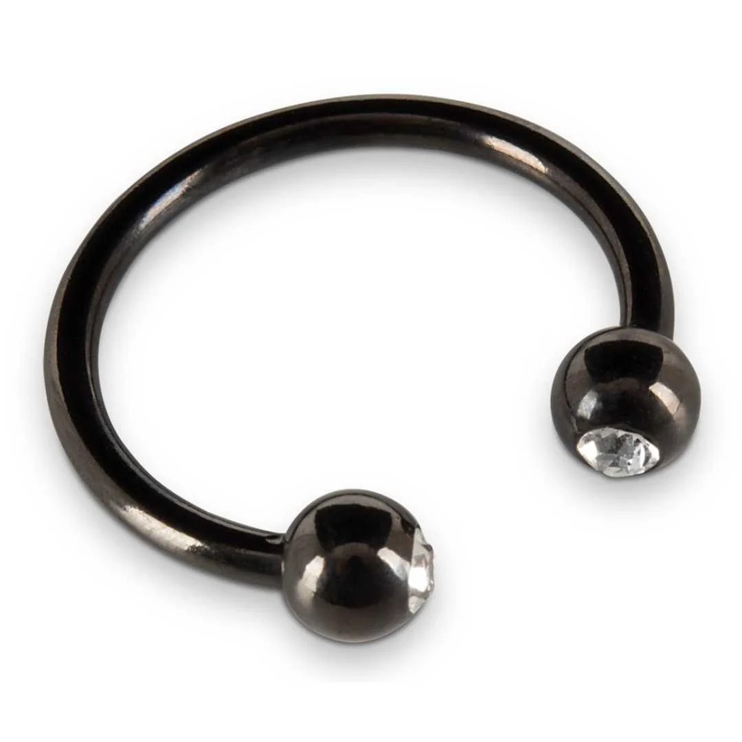 Eichelring mit Schmuck-Kugeln