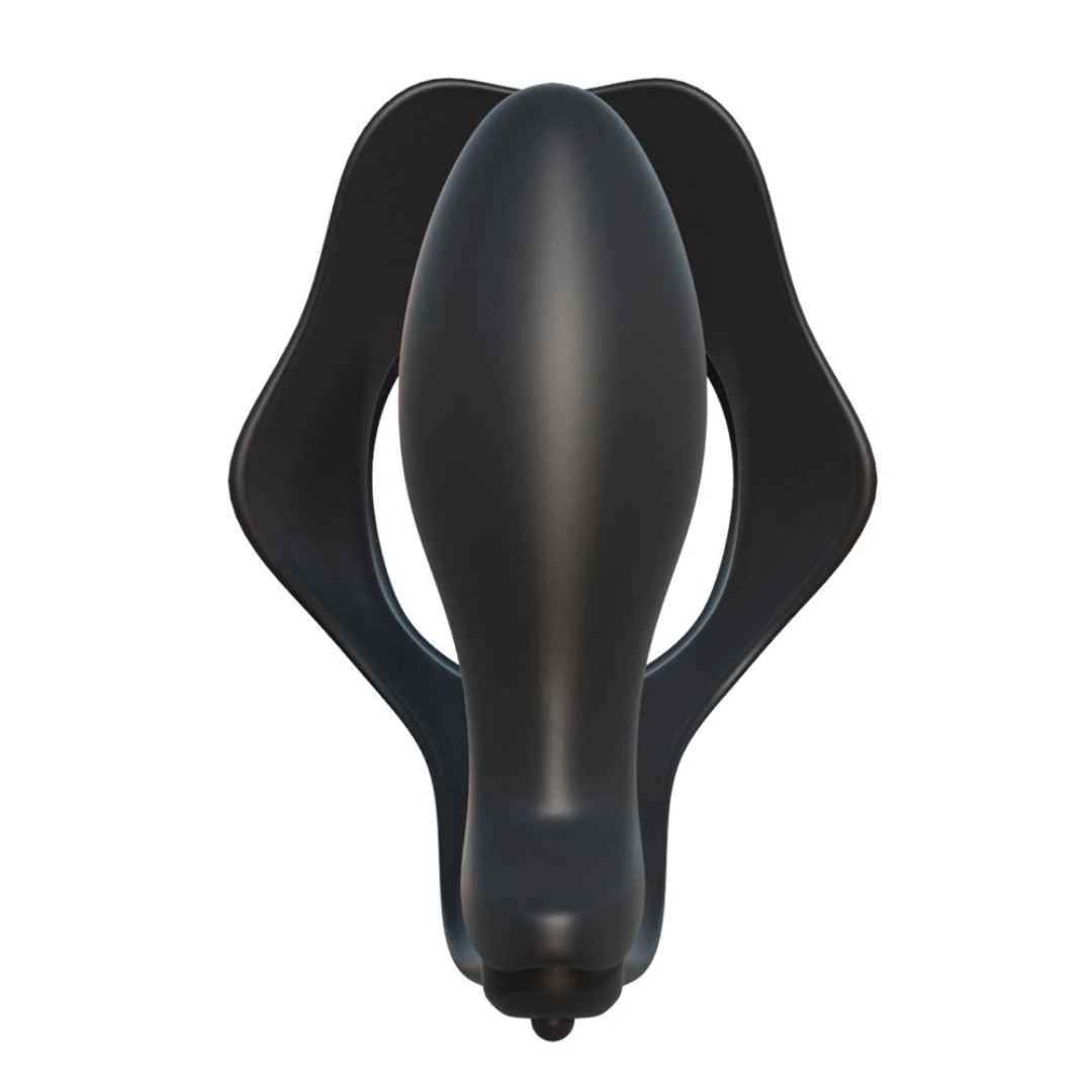 Penisring mit Analplug 