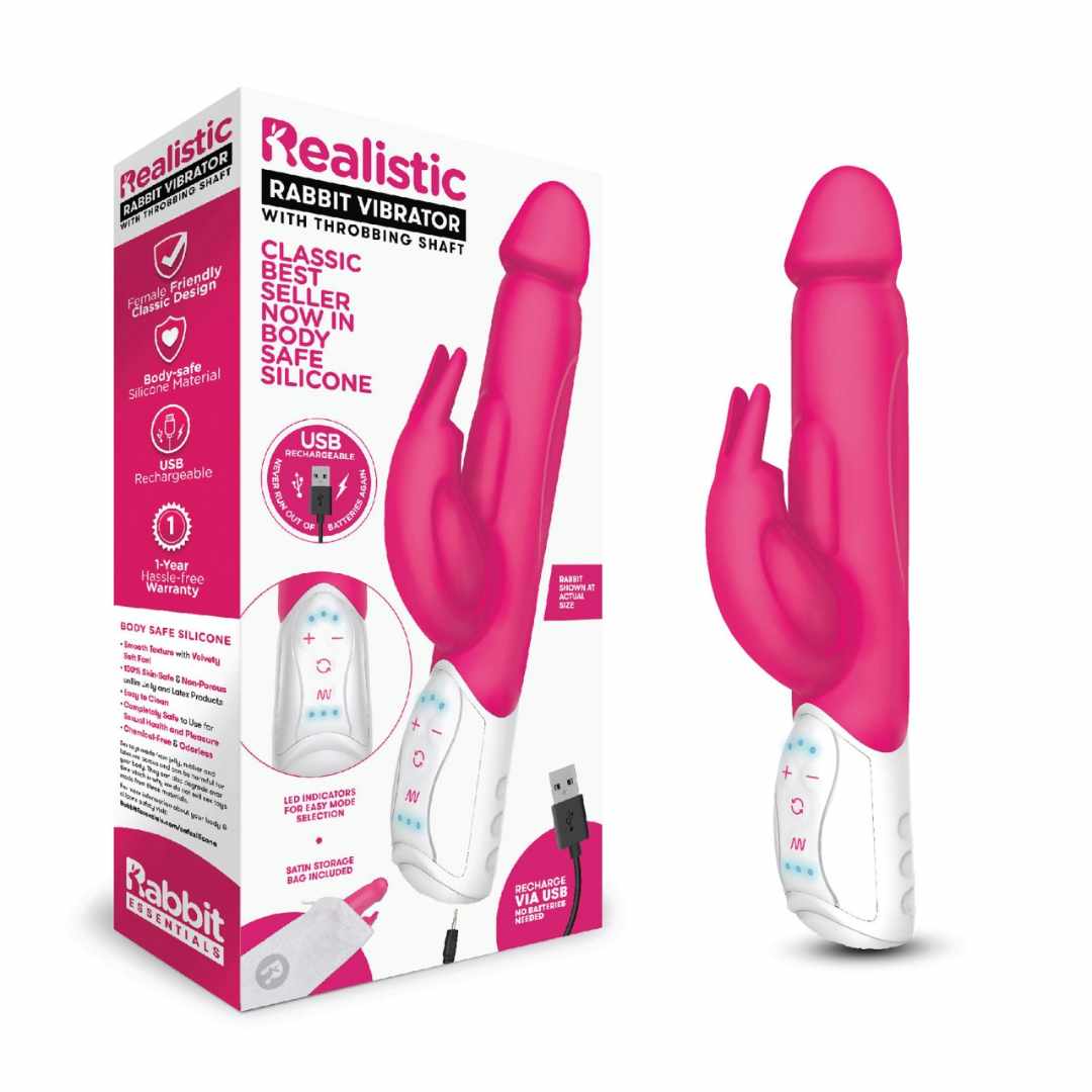 Rabbitvibrator „Realistic“