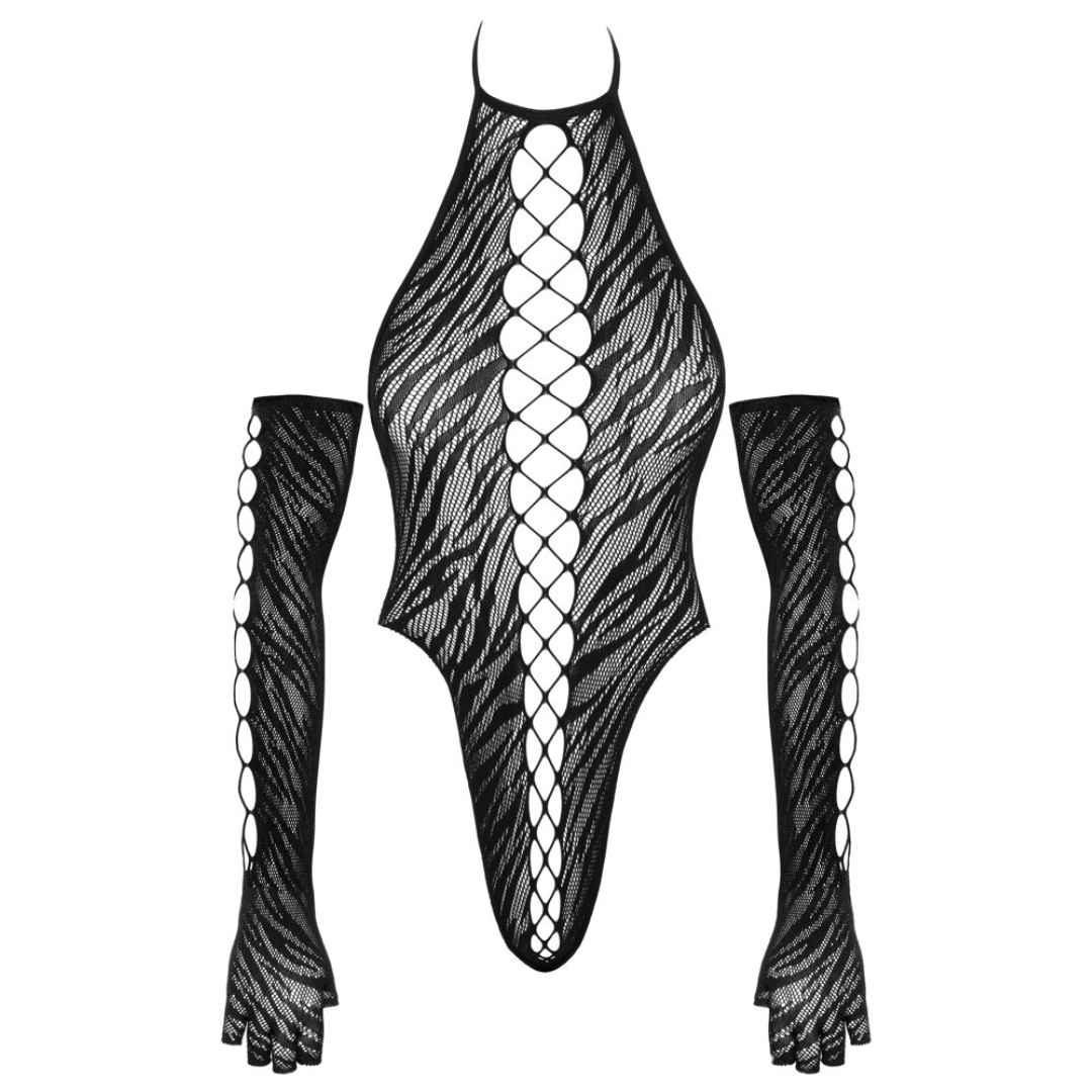 Riobody Ouvert mit langen Handschuhen