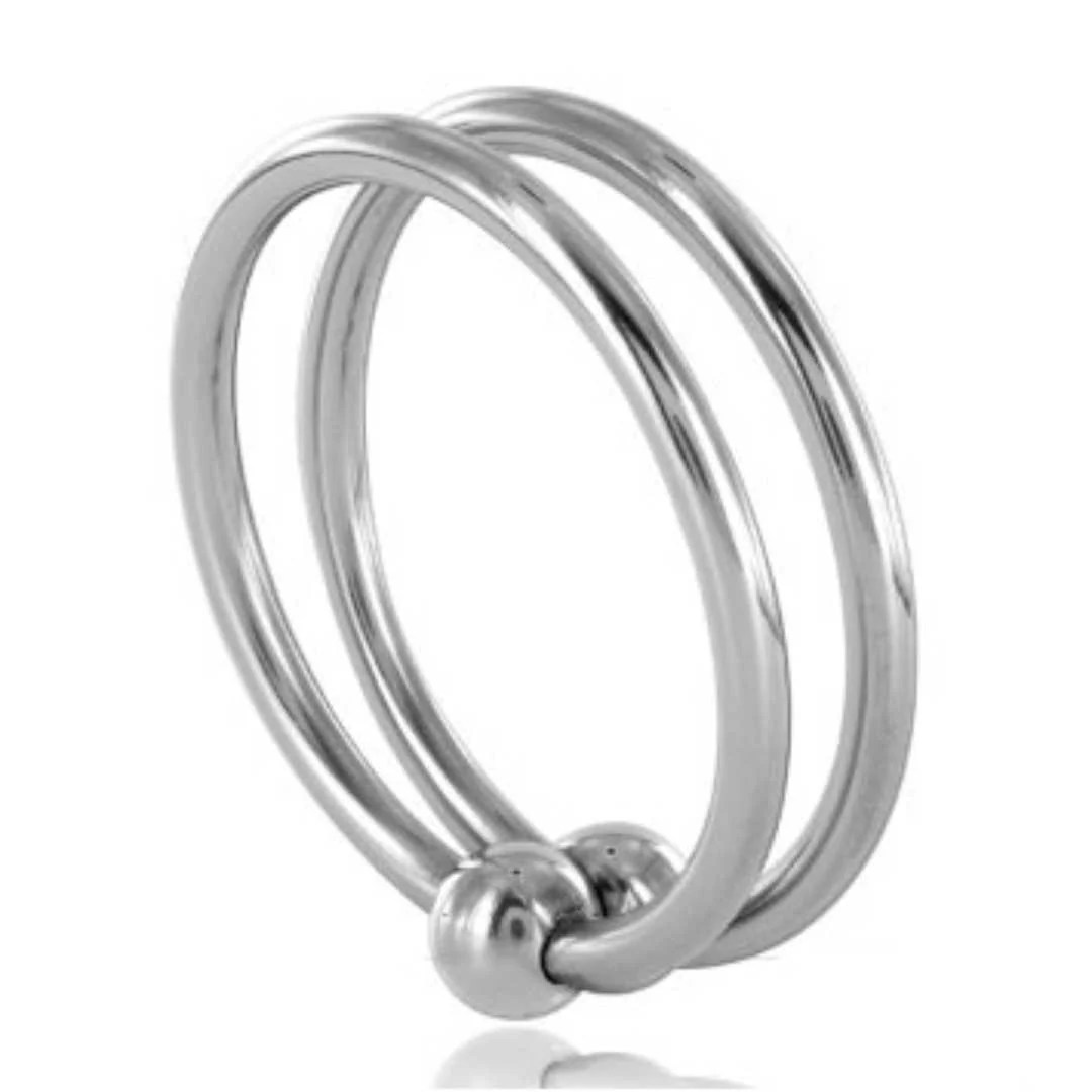 Doppelter Metall-Penisring