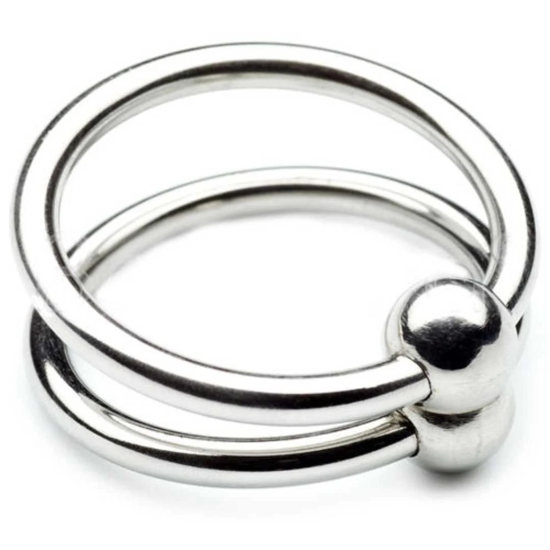 Doppelter Metall-Penisring