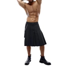 Herren-Kilt mit Klappentasche Herren-Kilt mit Klappentasche