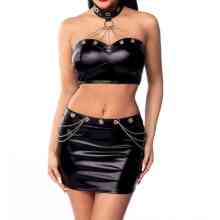 Wetlook Set mit Collar Wetlook Set mit Collar