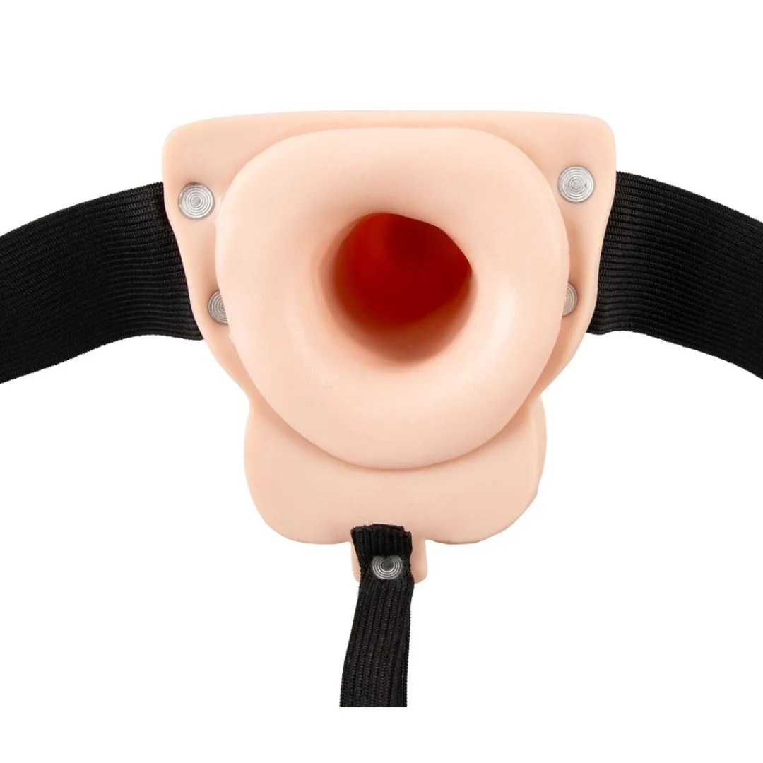 Umschnalldildo „Vibrating Strap-On Sleeve“
