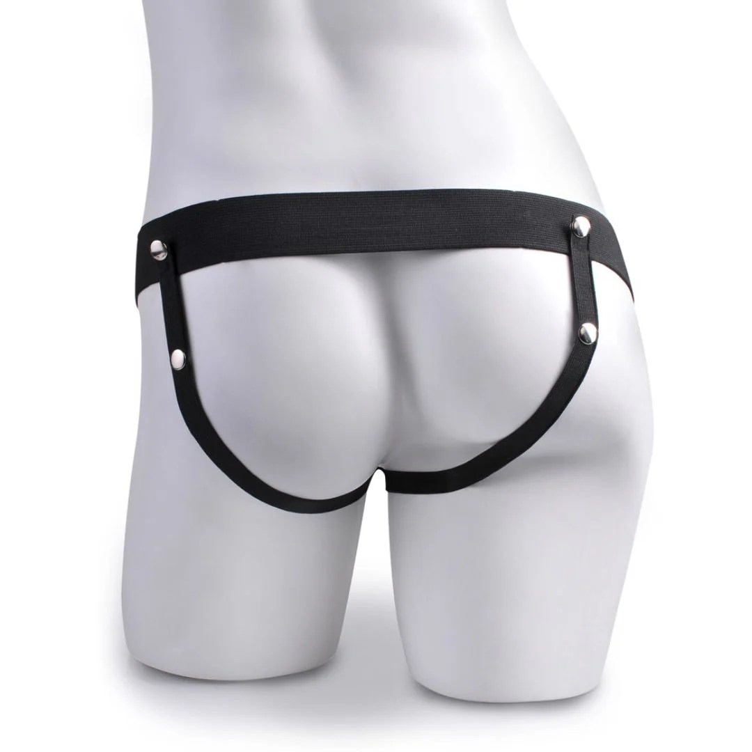Umschnalldildo „8“ Hollow Rechargeable Strap-on with Remote“