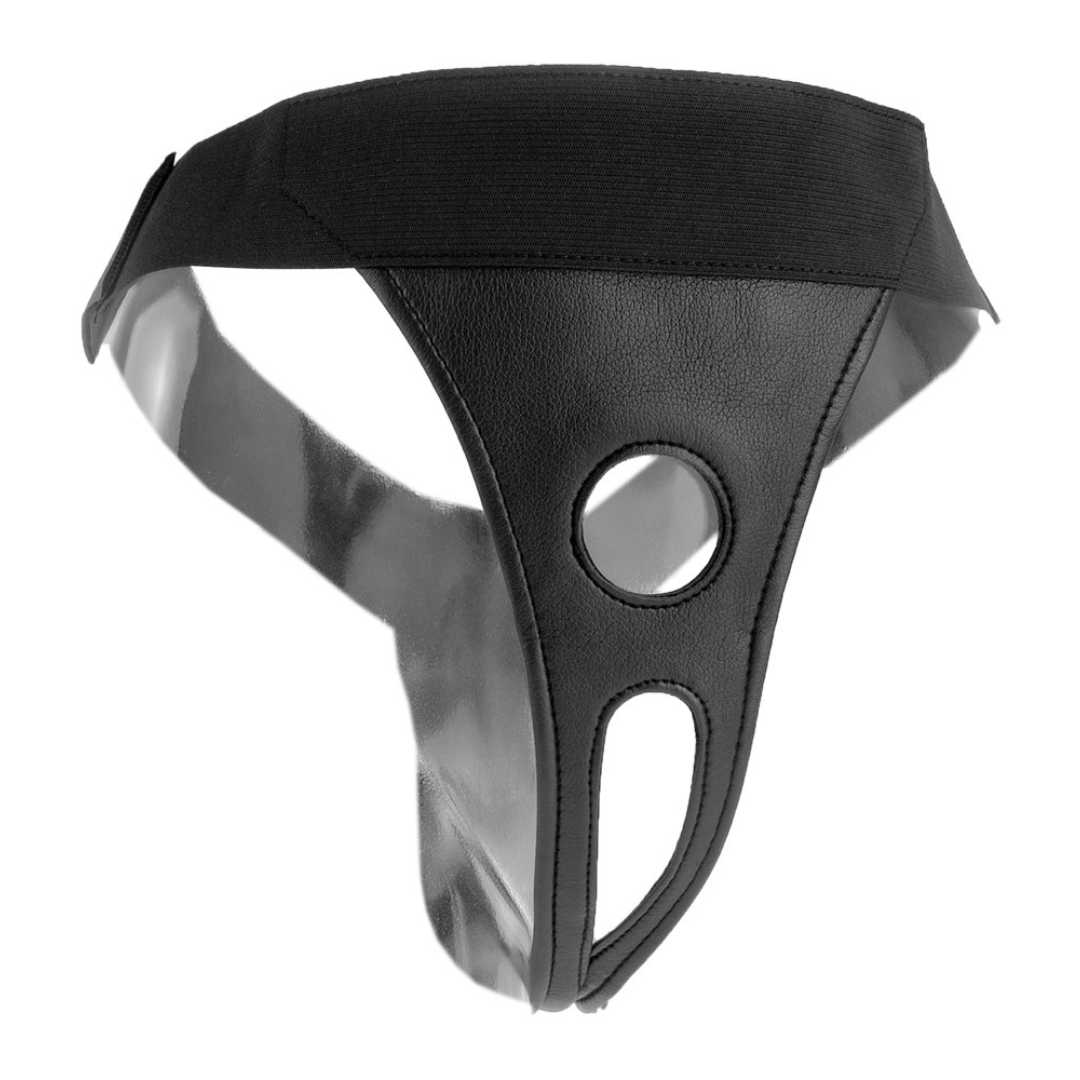 Umschnallstring „Crotchless Harness“