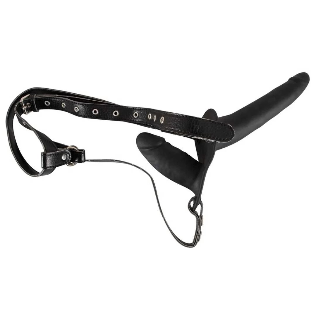 Umschnalldildo „Double Strap On“