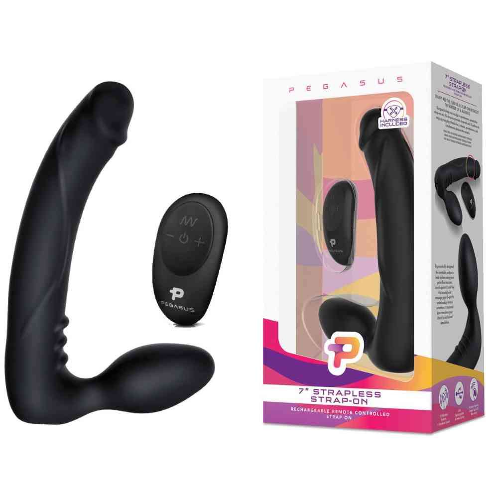 7%27 Strapless Strap-On