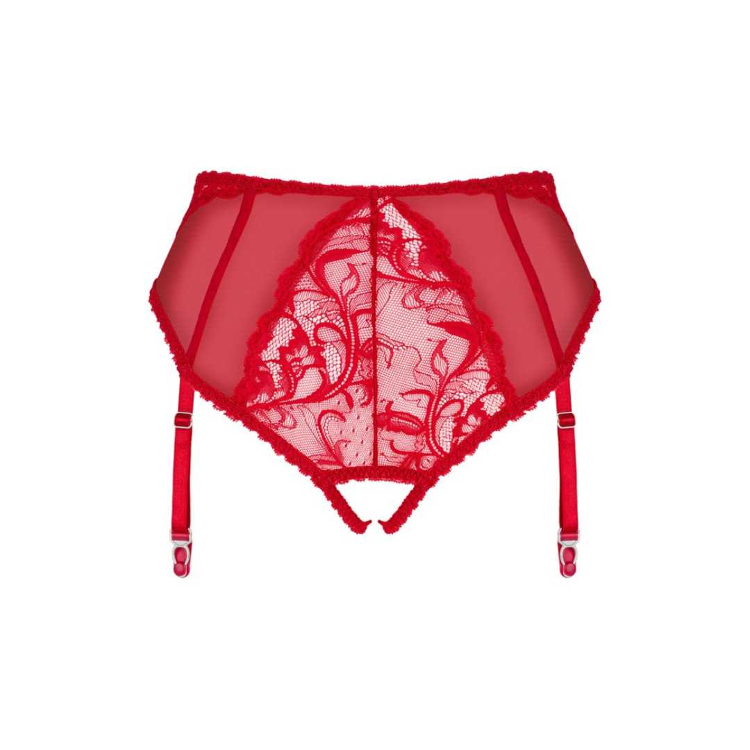 Ouvert-Panties mit Strapshaltern