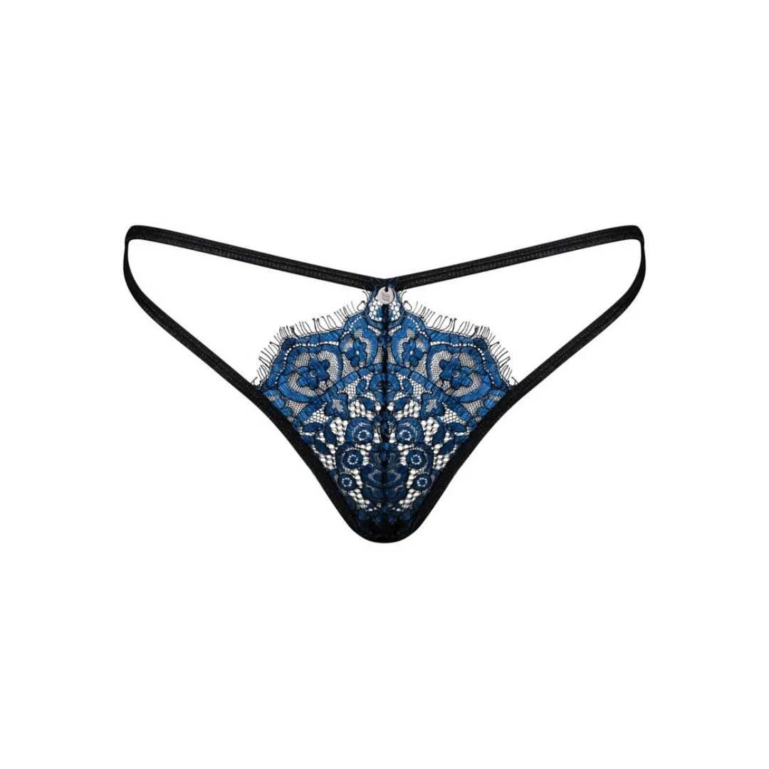 String „Yassmyne“ aus blauer Wimpernspitze