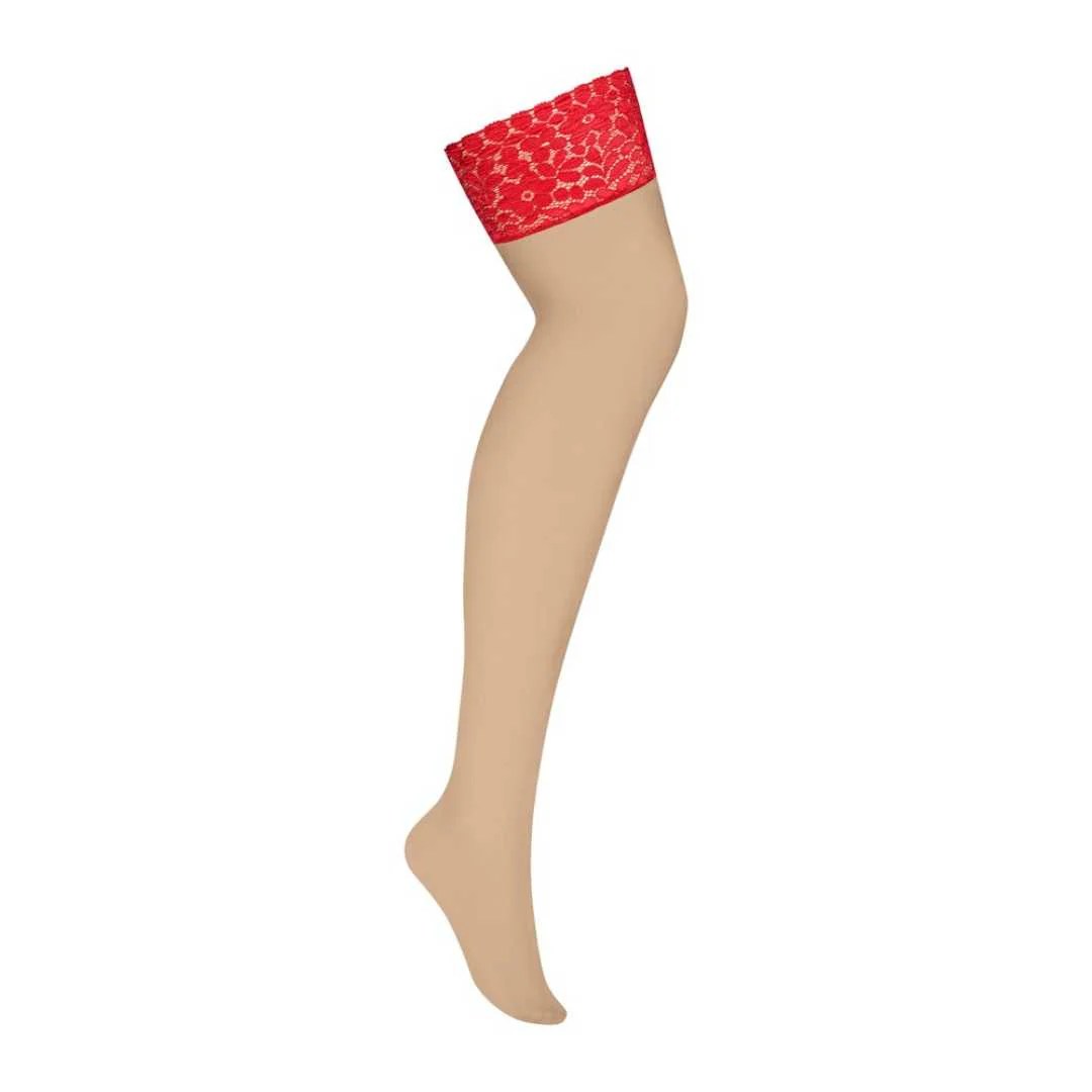 Straps-Strümpfe „Blossmina“