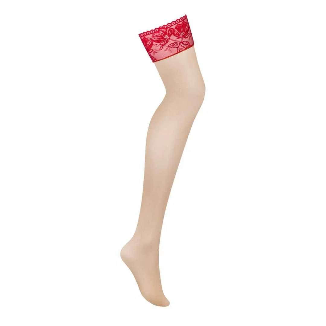 Straps-Strümpfe „Lacelove“