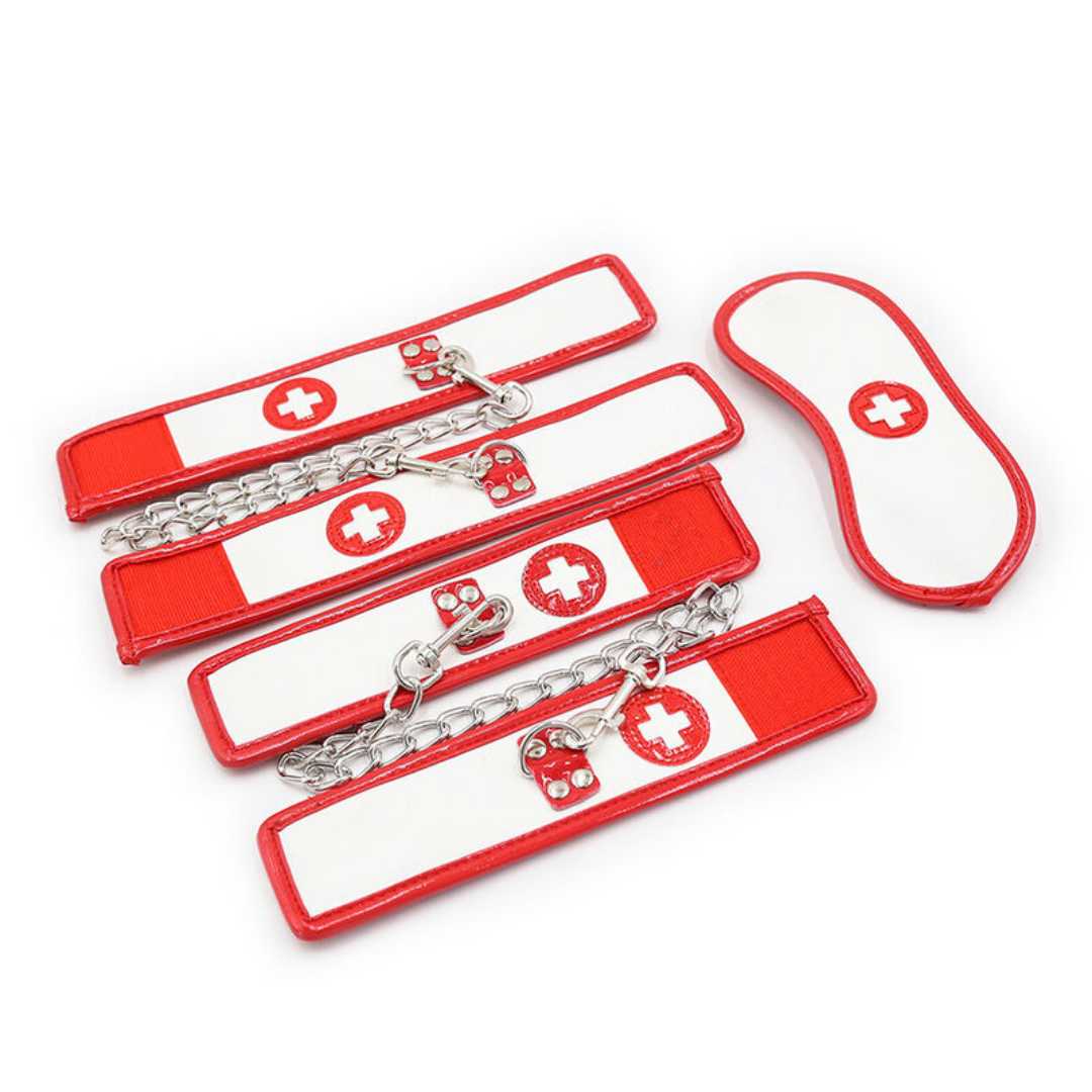 Bondage Nurse-Set, 3-teilig