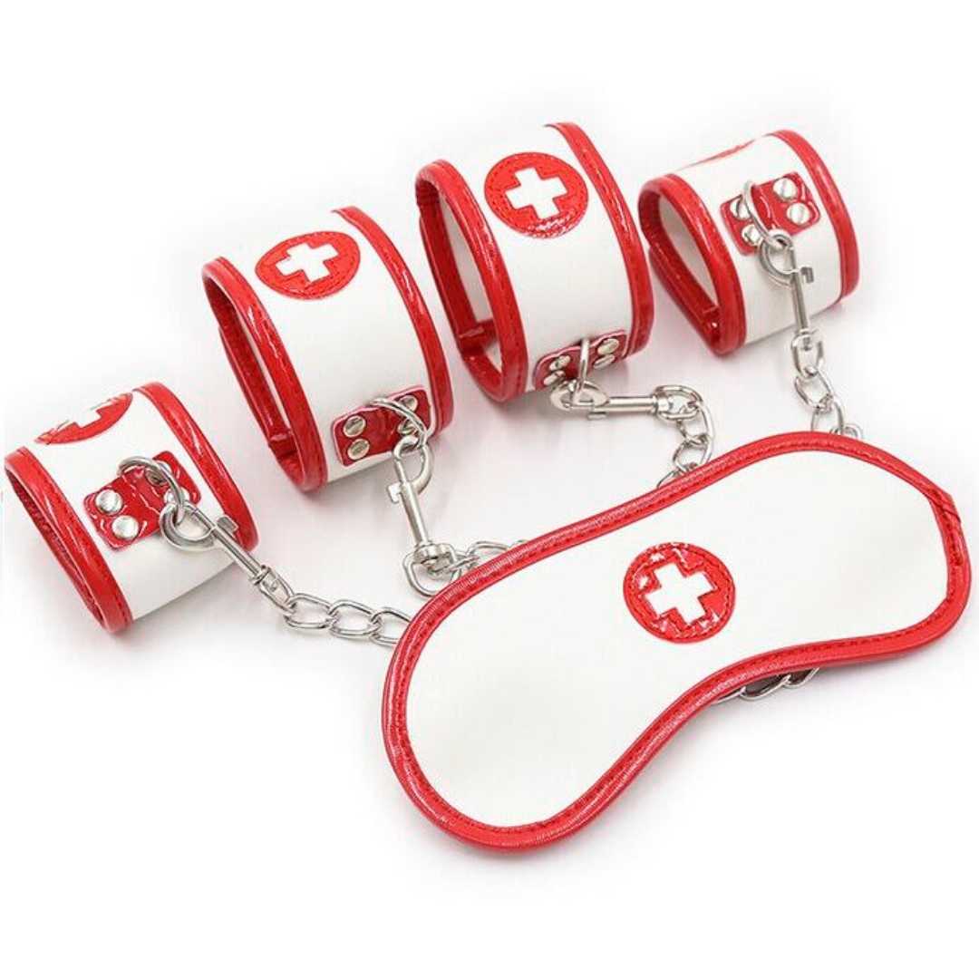 Bondage Nurse-Set, 3-teilig