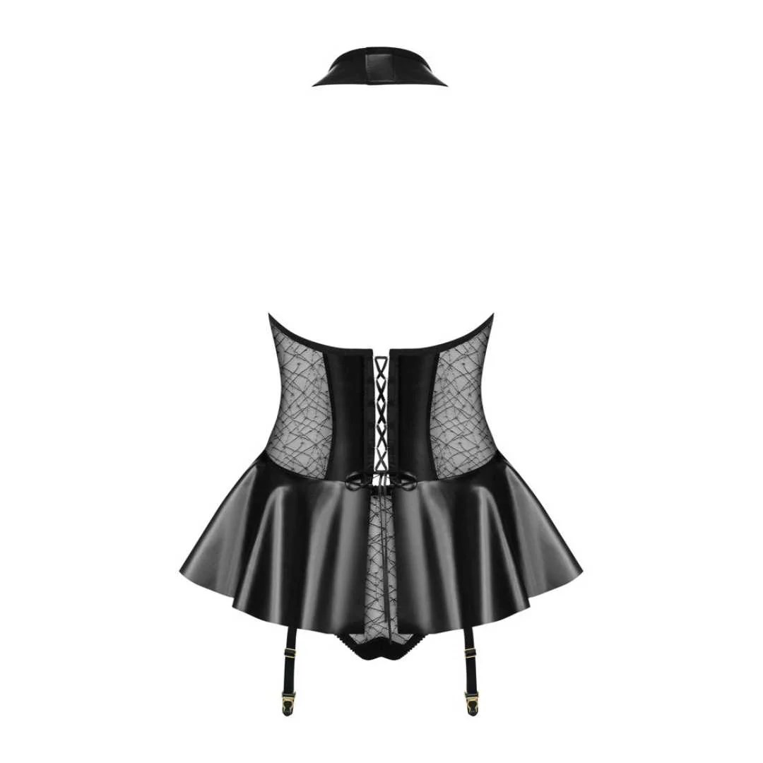 Straps-Kleidchen plus String im Wetlook