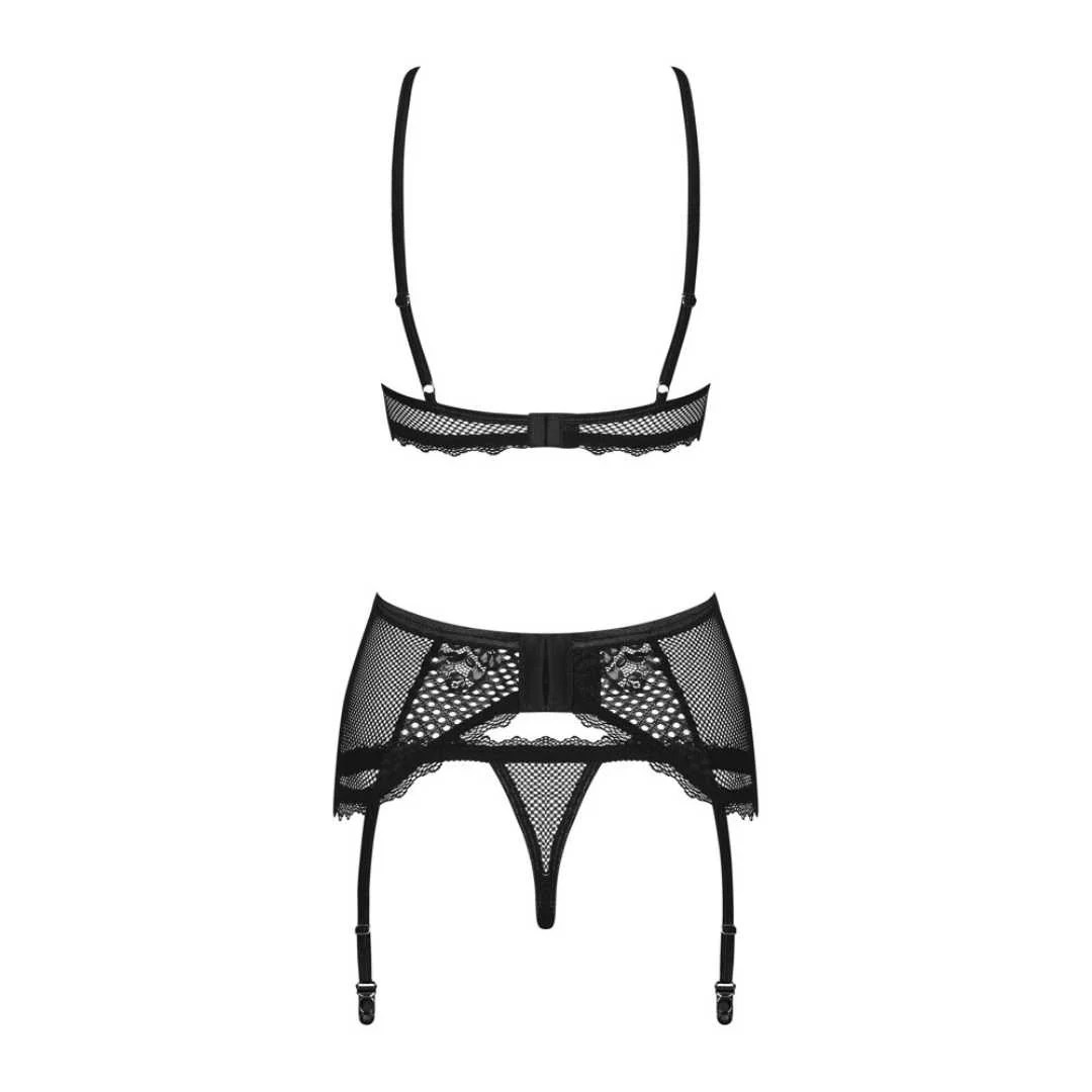 Soft-BH, Strapsgurt & String in Netz-Optik 