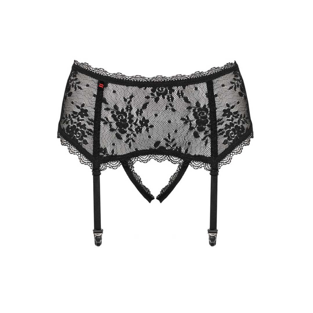 Straps-Slip ouvert aus Spitze