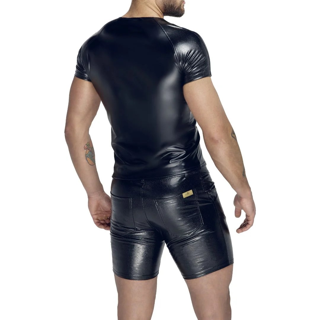 Enges Shirt im Powerwetlook