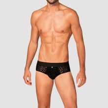 Jock „Azmeron“ im transparenten Leo-Look Jock „Azmeron“ im transparenten Leo-Look