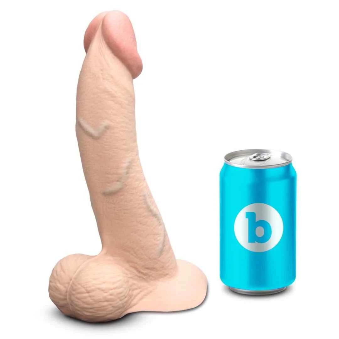 Gebogener Naturdildo 