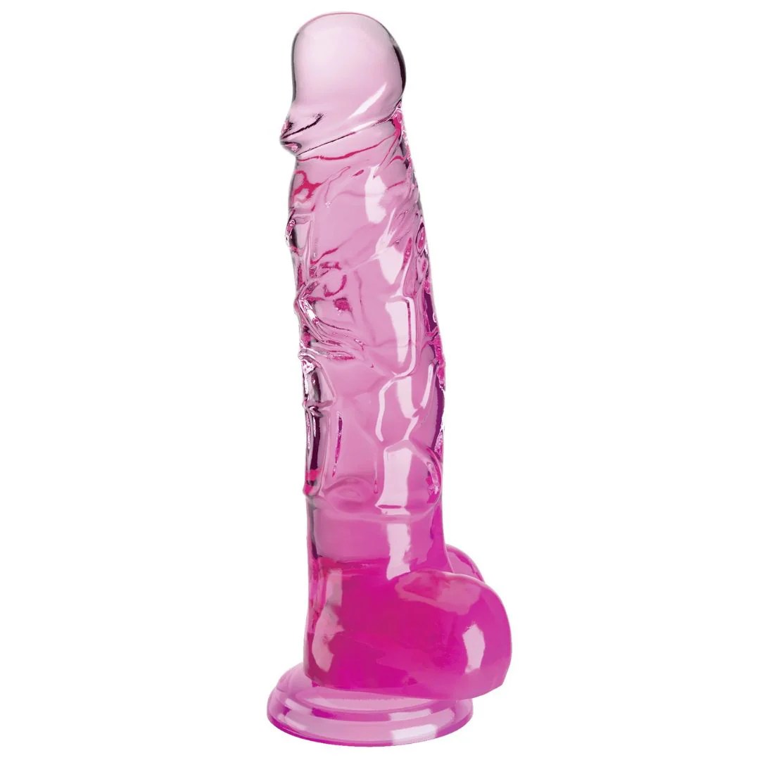 Naturdildo „8“-Cock with Balls“