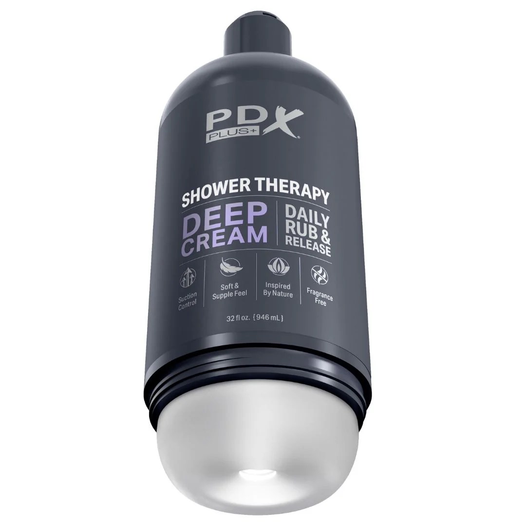 Masturbator „Shower Therapy Deep Cream“
