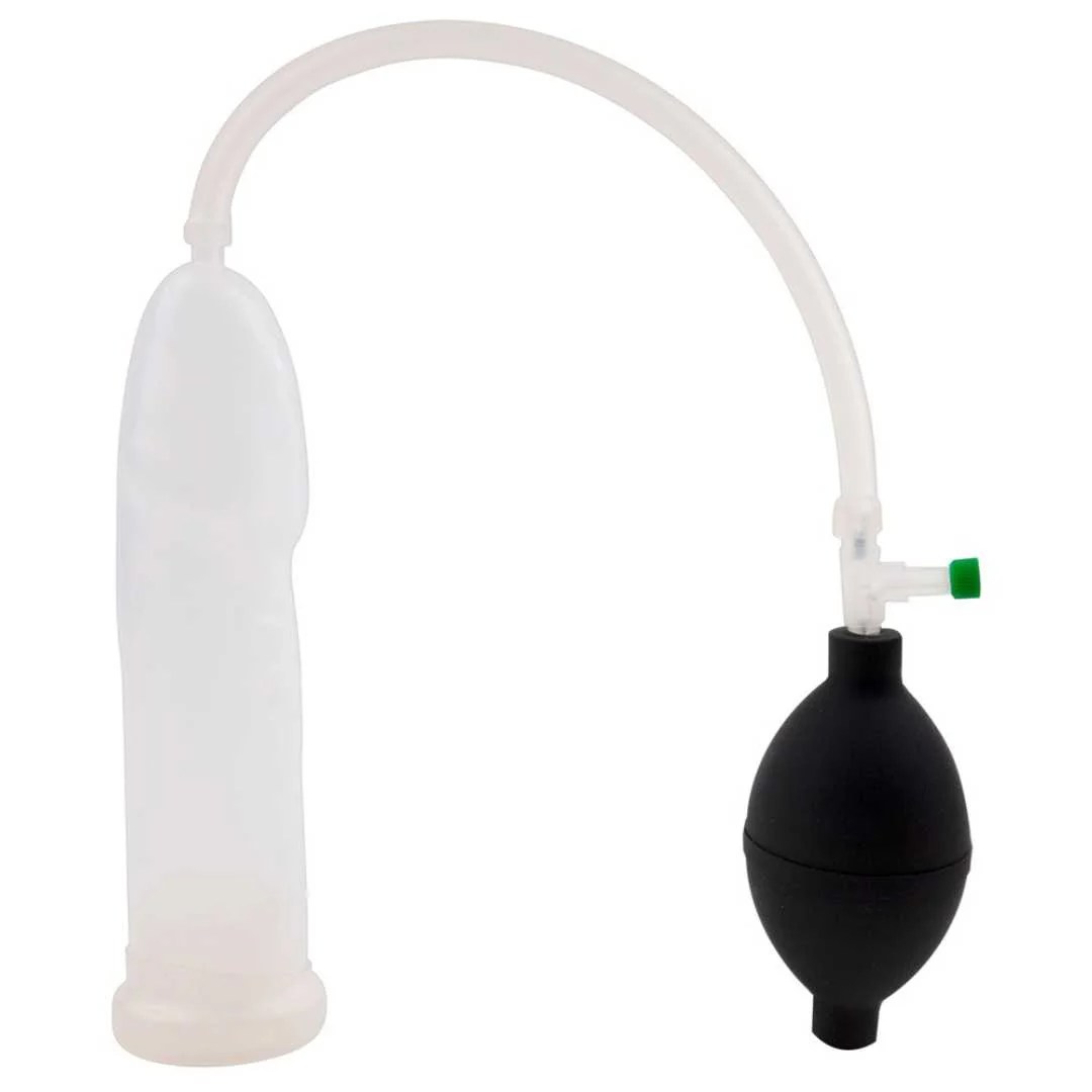 Anatomische Penispumpe mit Ballpumpe