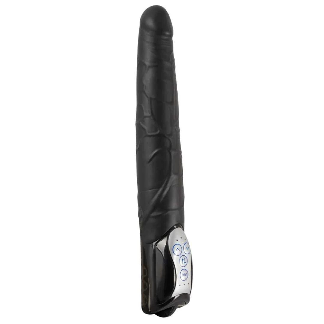 Stroßvibrator „Black Push Thrusting Vibrator“